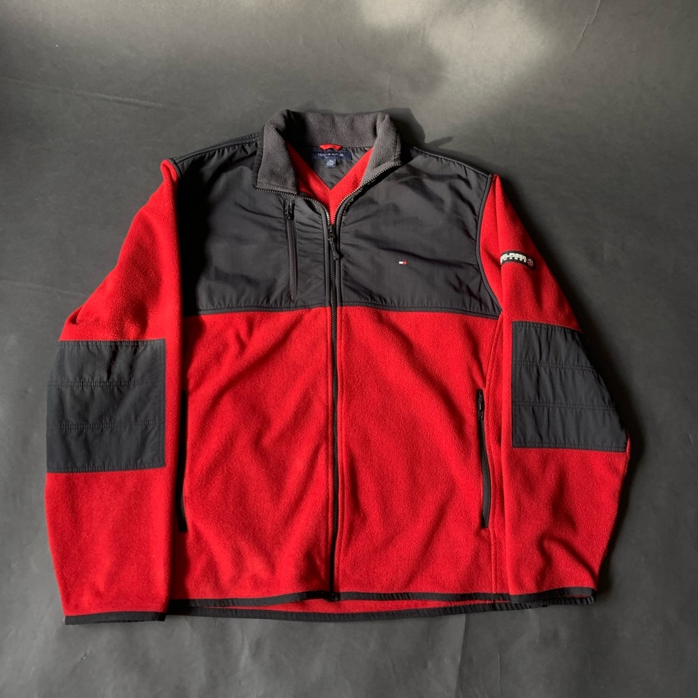 Red Tommy Hilfiger Performance Fleece